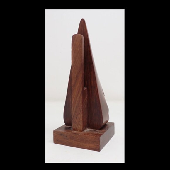 Wooden Nose Sculpture - Picture 2 of 2